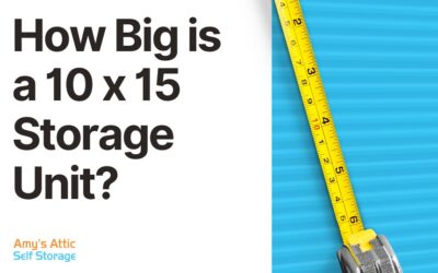 How Big is a 10-Foot x 15-Foot Storage Unit?