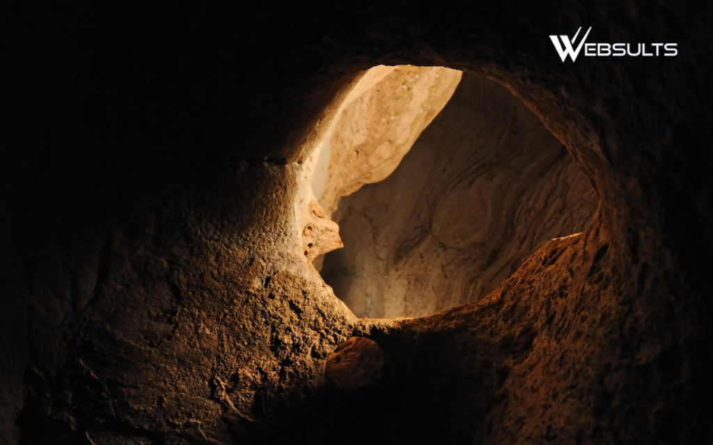 park-texas-websults.png Sunlight entering a limestone passage inside Longhorn Cavern State Park in Texas