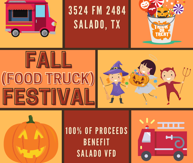 Amy’s Attic Self Storage’s Fall (Food Truck) Festival Supports Salado Volunteer Fire Dept.