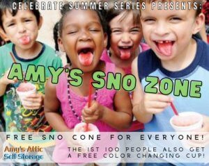 Celebrate Summer Sno Cone Event