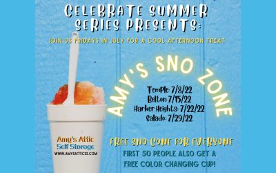 Amy’s Attic Self Storage Celebrates Summer with FREE Sno Cones