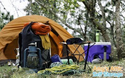 Top Tips for Storing Camping and Fishing Gear