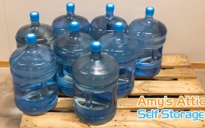 How to Store Water in a Storage Unit