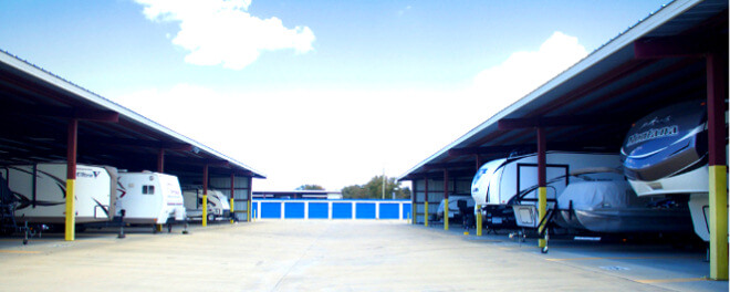 trailer storage in Central Texas