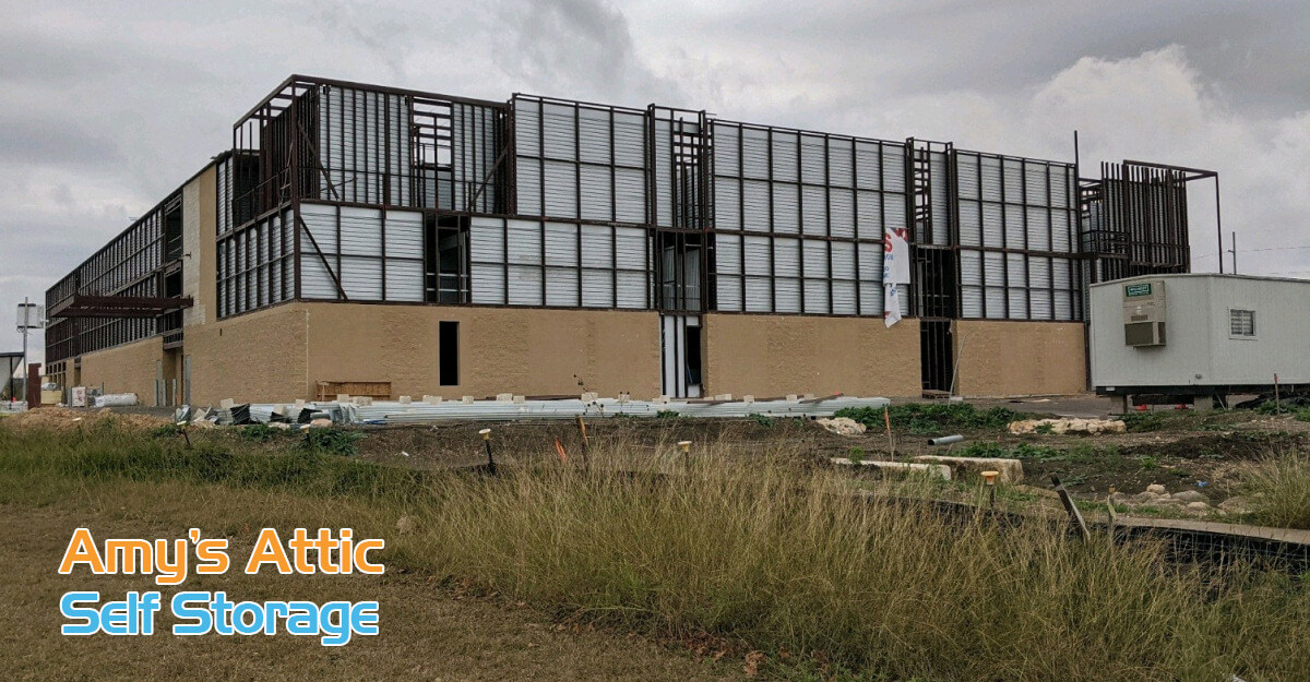 Waco TX storage facility under construction Waco TX storage facility under construction