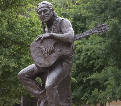 Willie Nelson Statue